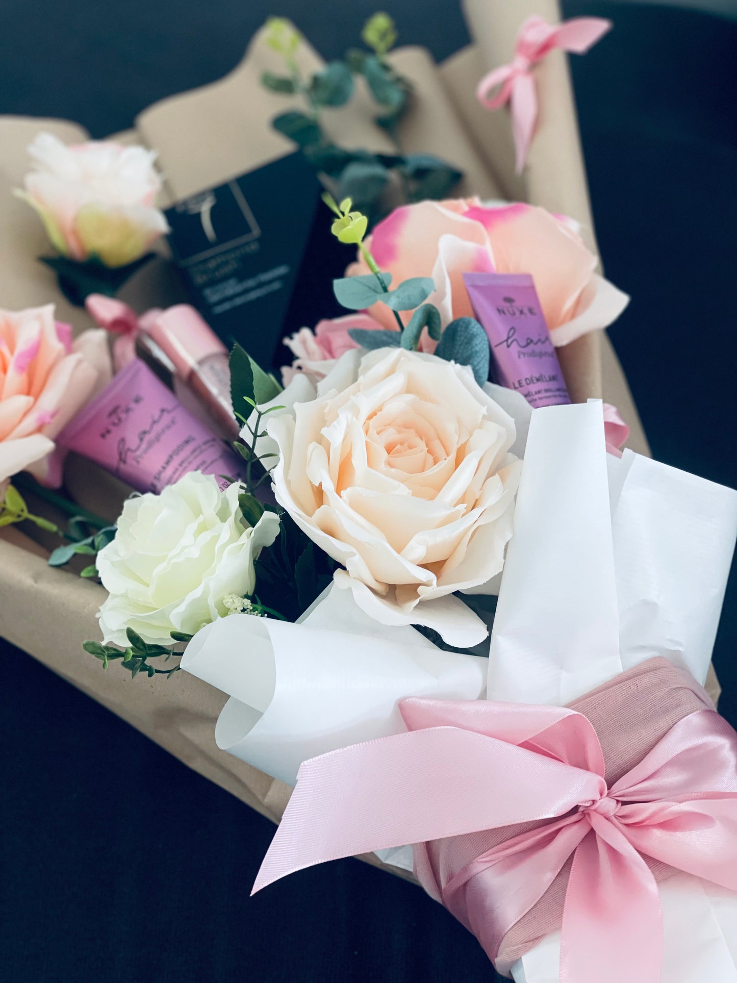 Bouquet “coiffeuse en or”✨