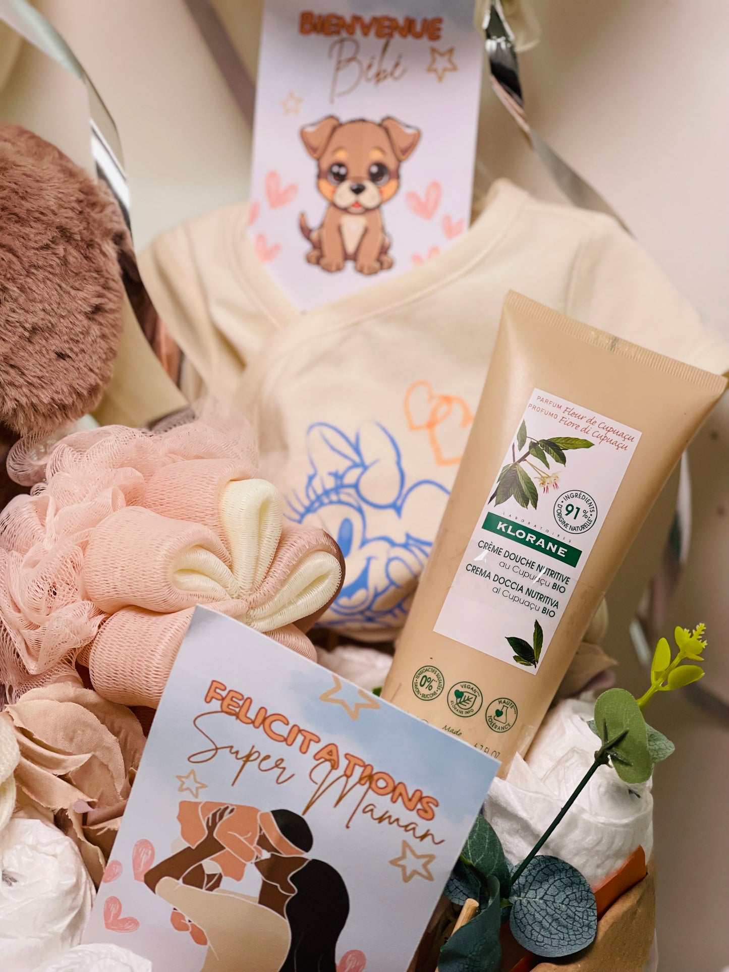 Bouquet Naissance Mixte | bébé et maman 🍼