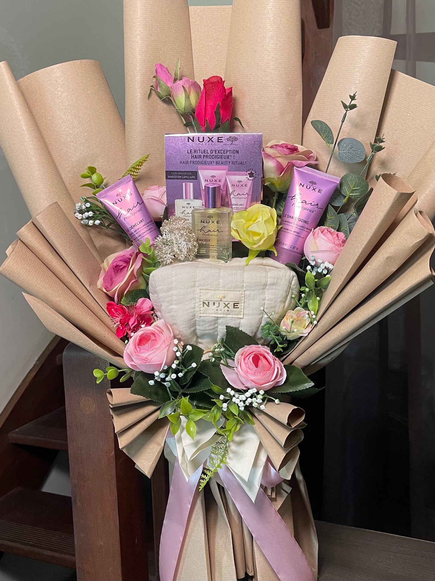 Bouquet prêt à offrir | Instant douceur capillaire