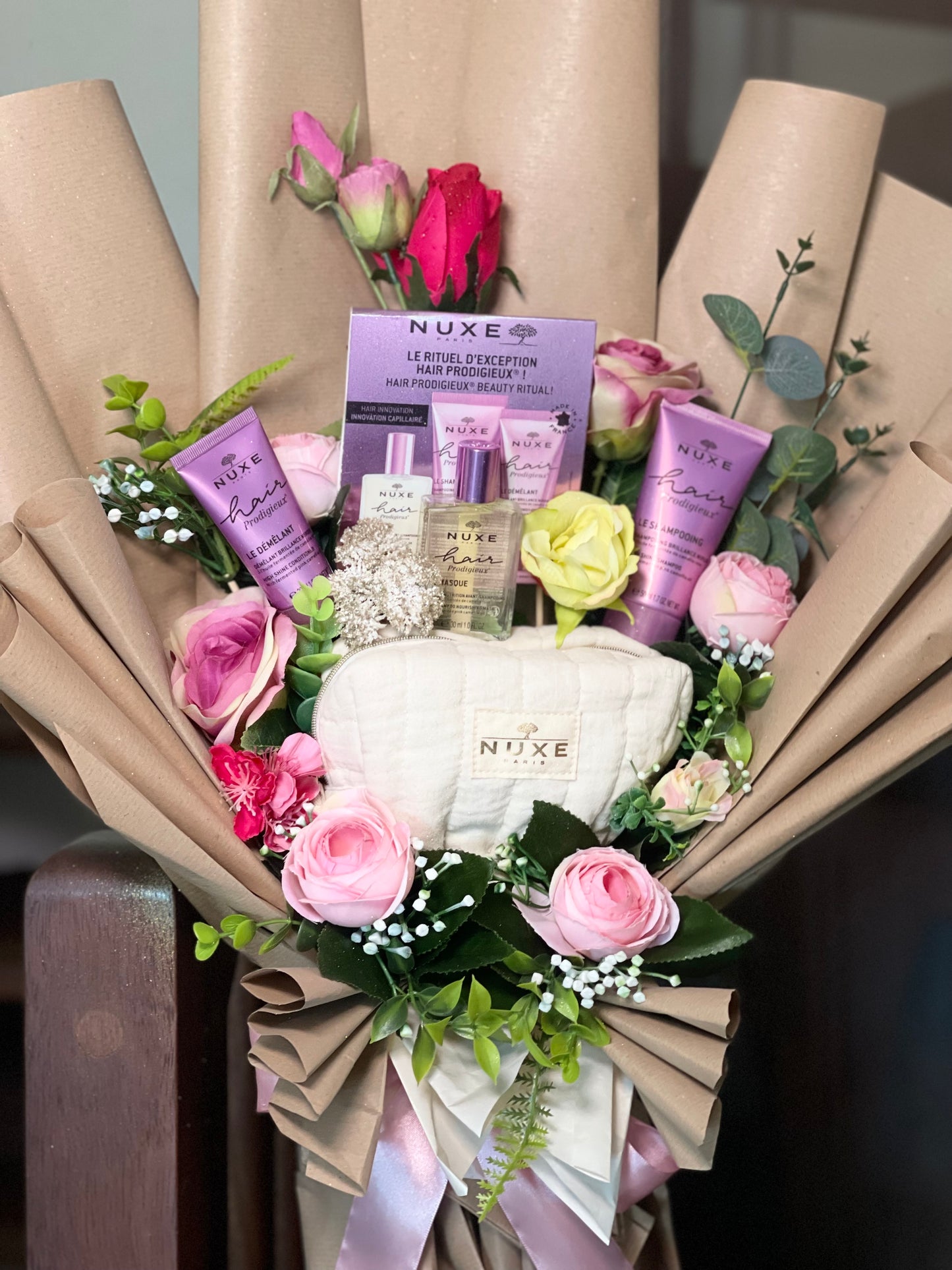 Bouquet prêt à offrir | Instant douceur capillaire
