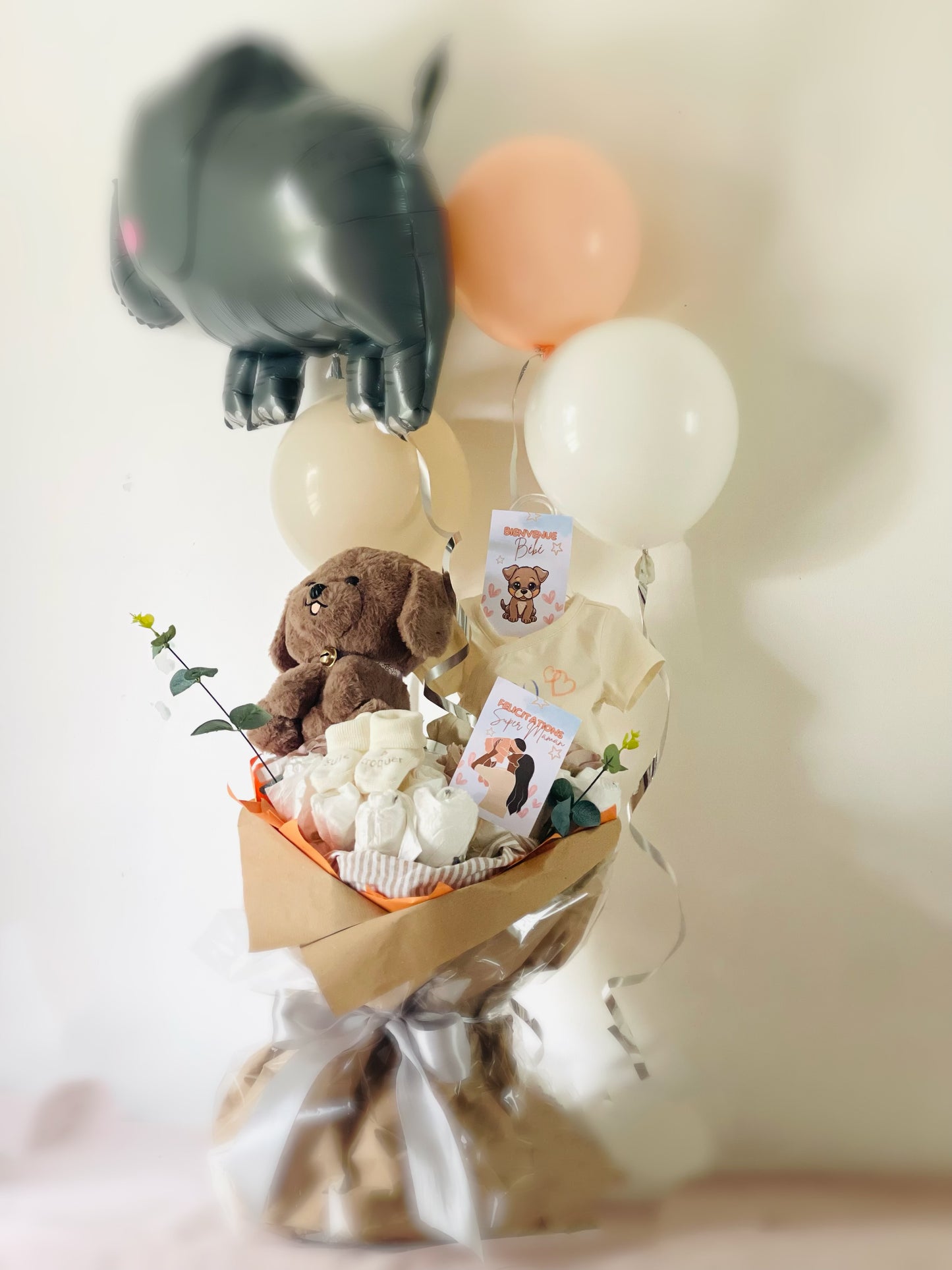 Bouquet Naissance Mixte | bébé et maman 🍼
